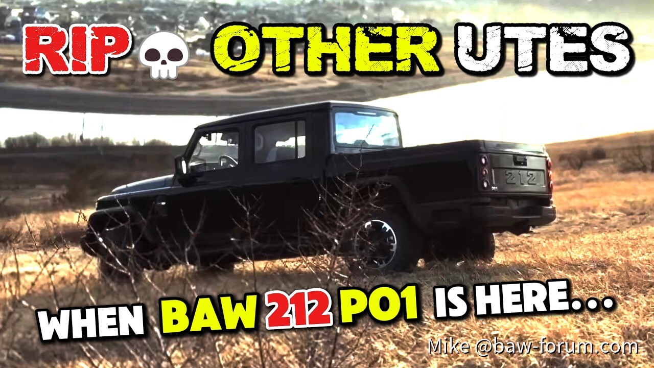 BAW 212 Pickup Truck Would CRUSH Sales Targets in AU